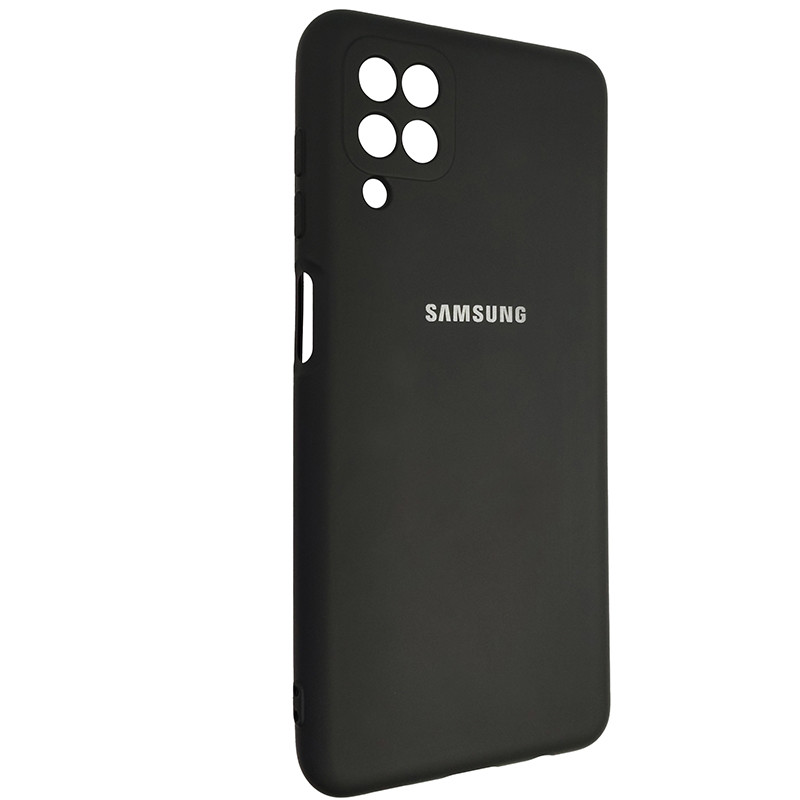 Чохол Silicone Case for Samsung A12\M12 Black (18) - 2