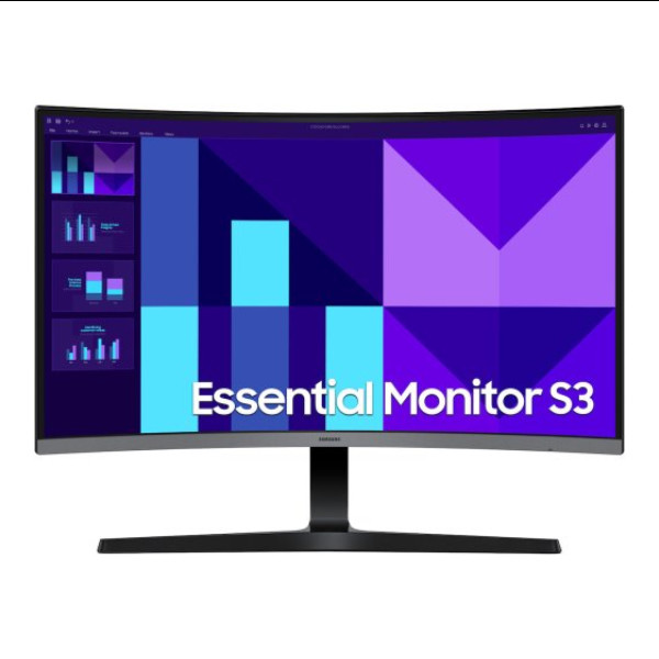 Монітор Samsung Essential Monitor S3, S39GD, LS27D390GAIXUA, Black - 2