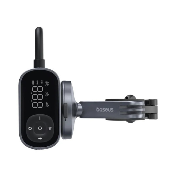 Автокомпресор Baseus PrimeTrip Series Portable Bike Pump Cosmic, Black - 5