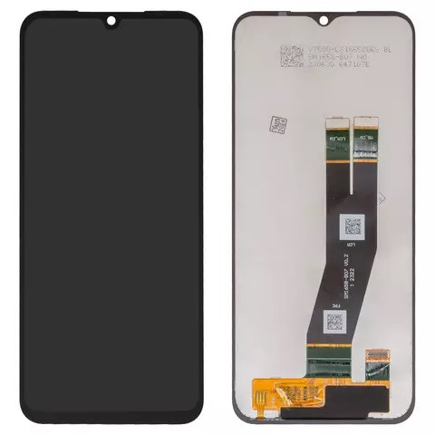 Дисплейний модуль для Samsung A145 Galaxy A14, Original PRC, з чорним шлейфом, Black - 1