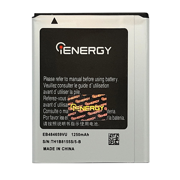 Акумулятор iENERGY SAMSUNG S5690/S8600 (EB484659V;EB484659VU) (1500 mAh) - 1