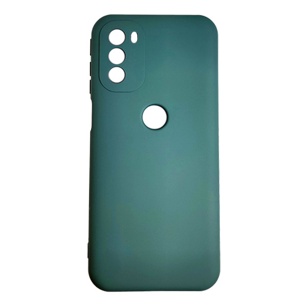 Чохол Silicone Case for Motorola G31 Dark Green - 1