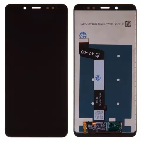 Дисплейний модуль для Xiaomi Redmi Note 5, Сopy, In-Cell, TFT, Black - 1
