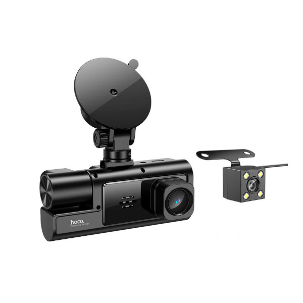 Відеореєстратор Hoco DI60, Wi-Fi, Black - 1