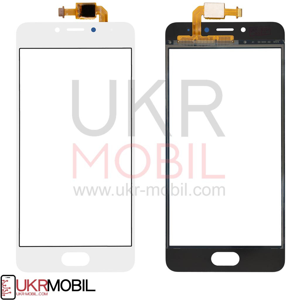 Сенсор (тачскрин) Meizu M5c M710, High Copy, White - 1