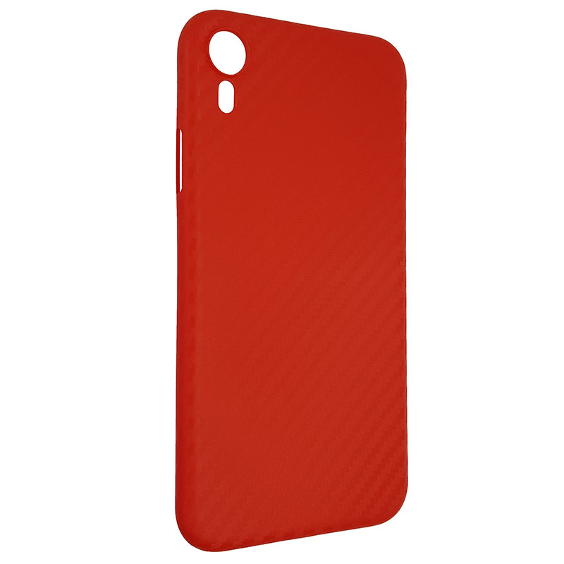 Чохол Anyland Carbon Ultra thin для Apple iPhone XR Red - 1