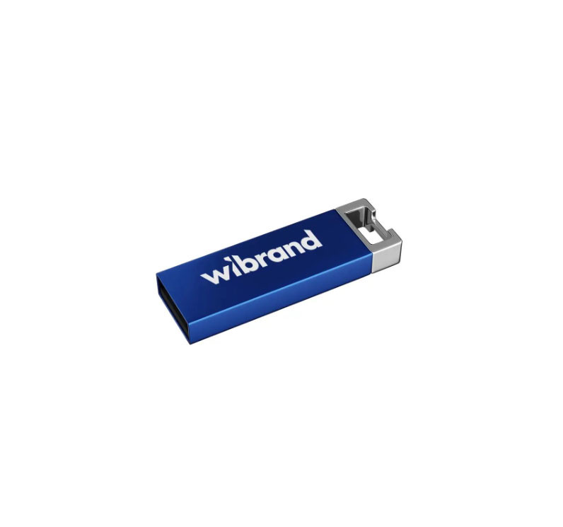 Флешка Wibrand Chameleon, USB 2.0, 16Gb, Blue - 1