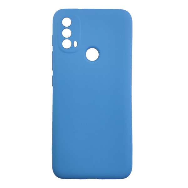 Чохол Silicone Case for Motorola E40 Blue - 1
