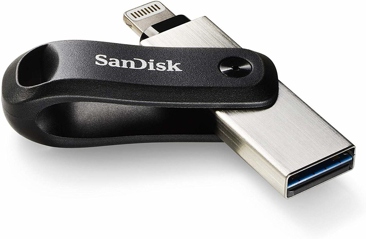 Флешка SanDisk USB 3.0 iXpand Go 256Gb Lightning Apple - 2