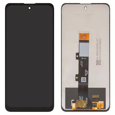 Дисплейний модуль для Motorola XT2158-6 Moto E30, Service Pack, Black - 1
