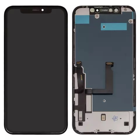Дисплейний модуль для iPhone XR, LG version, Original Ref., Black - 1