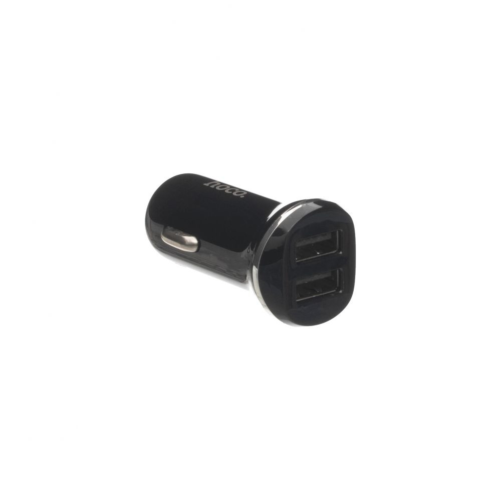 Автомобільний Зарядний Пристрій Hoco Z1 2 USB Black - 5