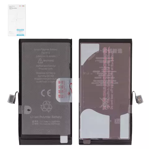 Акумулятор iPhone 13, High Capacity, 3500 mAh, JCID - 1