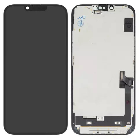 Дисплейний модуль для iPhone 14 Plus, Original PRC, Black - 1