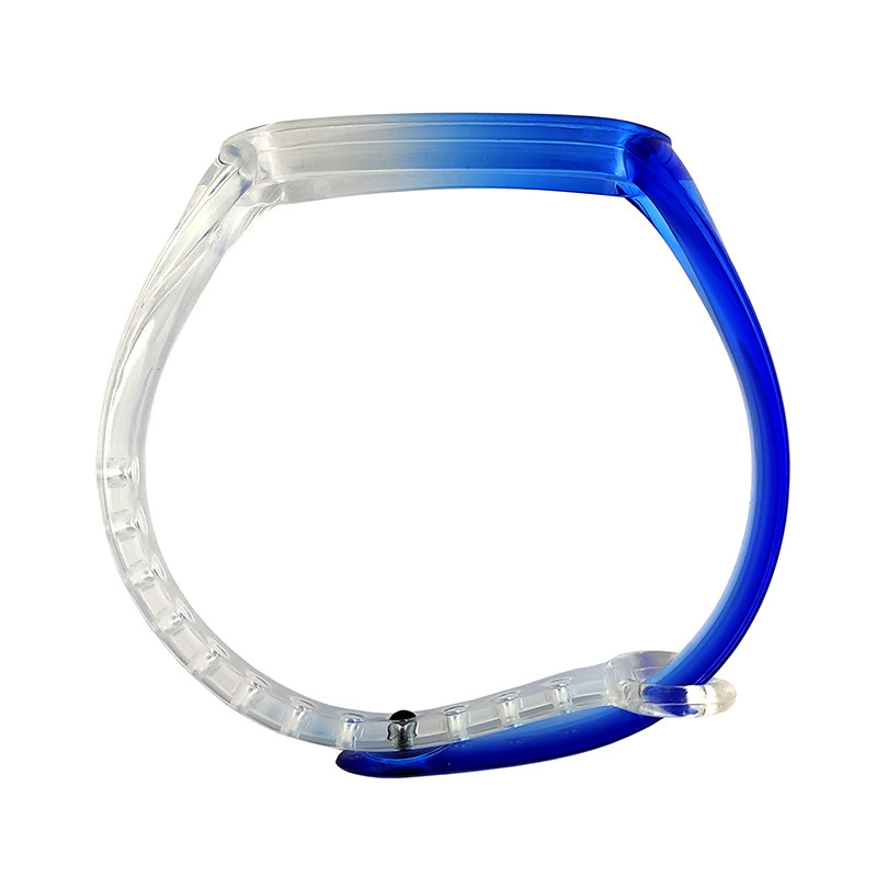 Ремінець для фітнес браслету Mi Band 3/4 Neon Clear Blue - 2