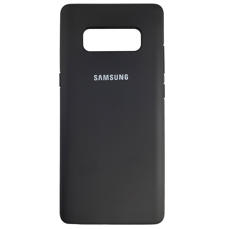 Чохол Silicone Case for Samsung Note 8 Black (18) - 1
