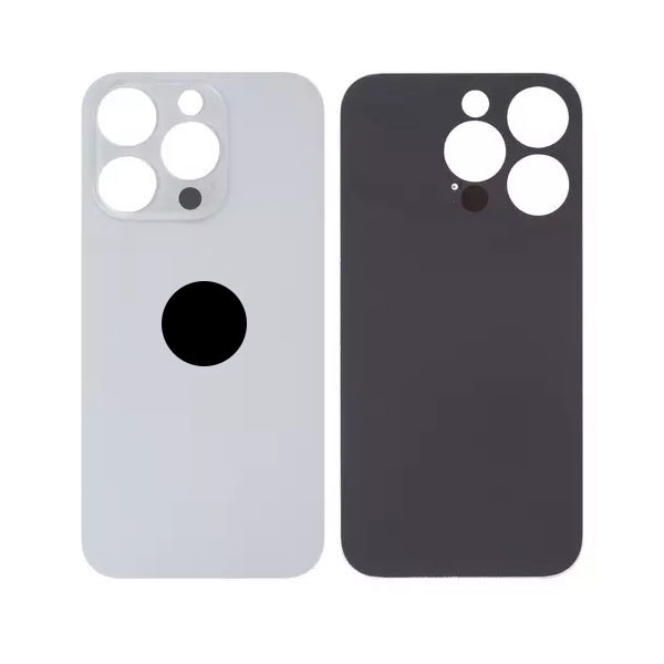 Задня кришка для iPhone 14 Pro, Original PRC, Big Hole, White - 1