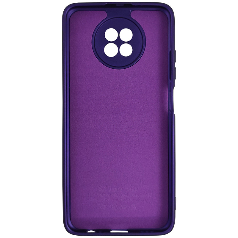 Чохол Silicone Case for Xiaomi Redmi Note 9T Purple (30) - 2