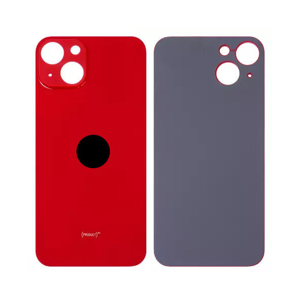 Задня кришка для iPhone 13, Original PRC, Big Hole, Red - 1