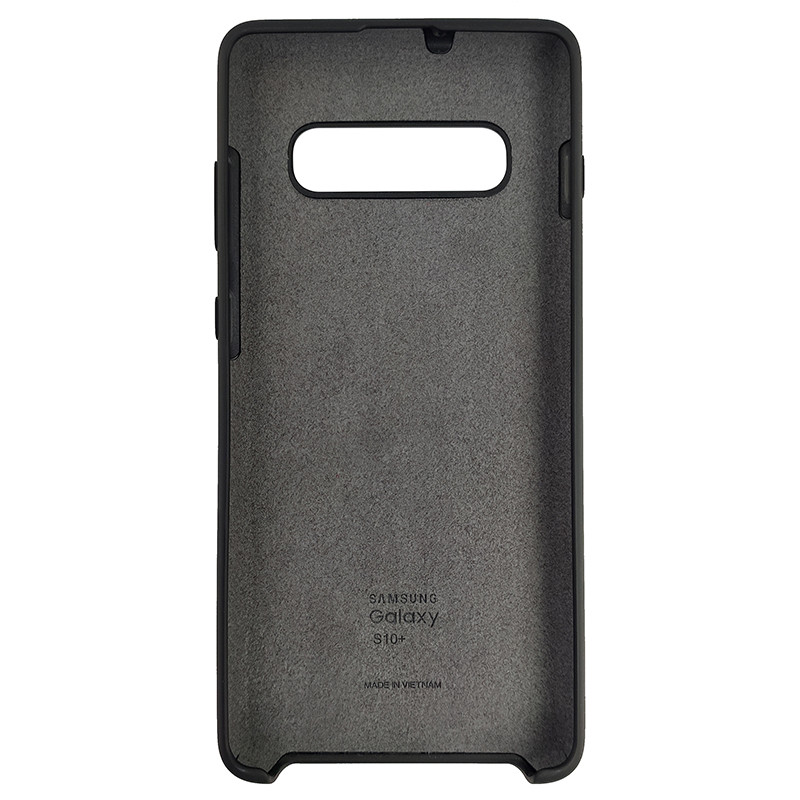 Чохол Silicone Case for Samsung S10+  Black (18) - 3