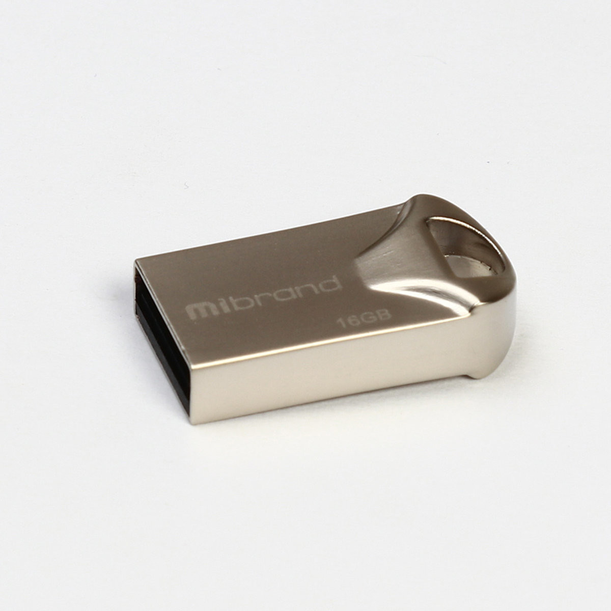 Флешка Mibrand USB 2.0 Hawk 16Gb Silver - 1