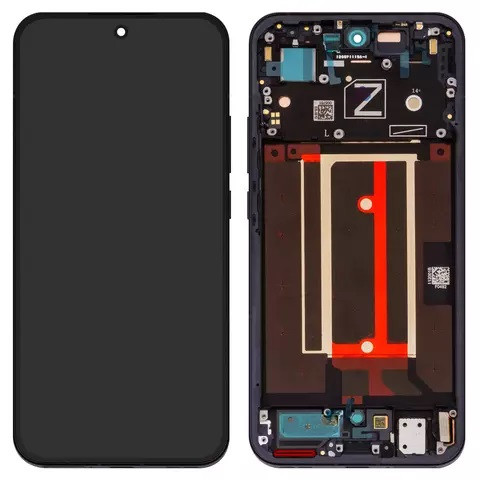 Дисплейний модуль для Oppo Reno13 5G, з рамкою, Original PRC, Luminous Blue - 1