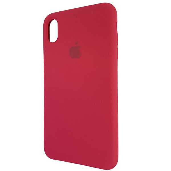 Чохол Copy Silicone Case iPhone XS Max Rose Red (36) - 2