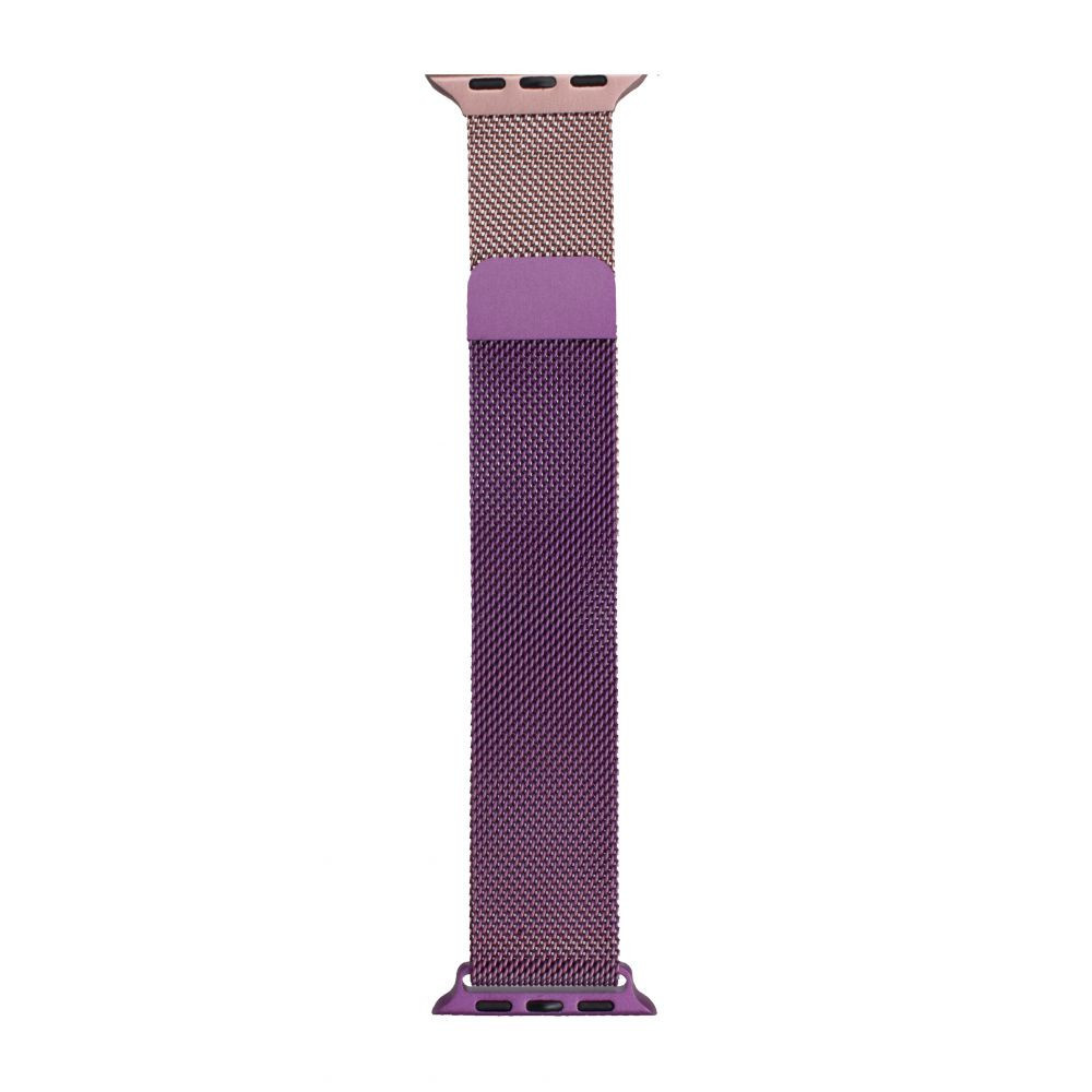 Ремінець для Apple Watch (42-44mm) Milanese Loop Gradient Violet-Pink - 1
