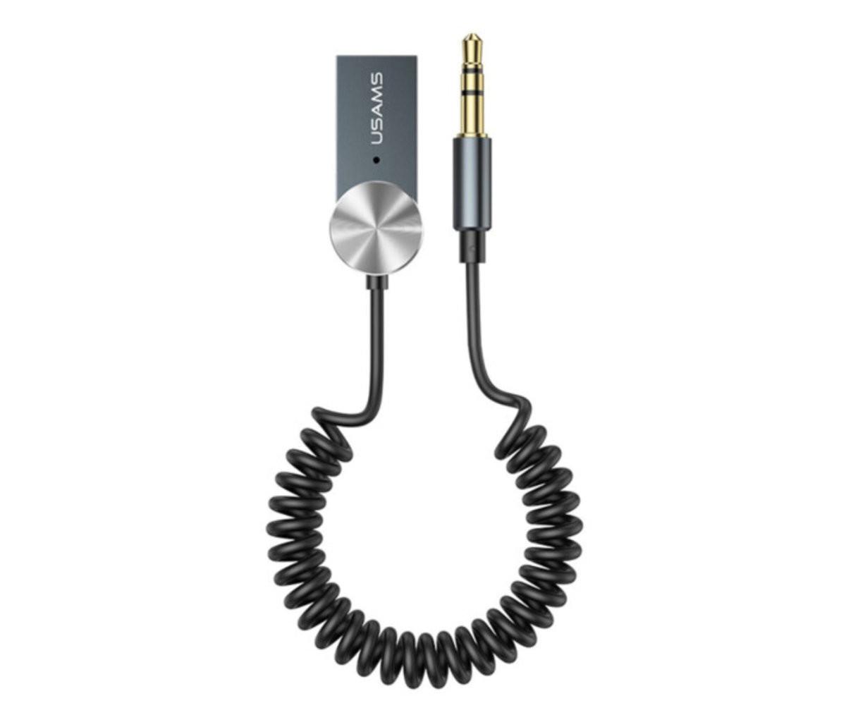 Bluetooth ресивер Usams US-SJ464 Car Wireless Audio Receiver Tarnish - 1