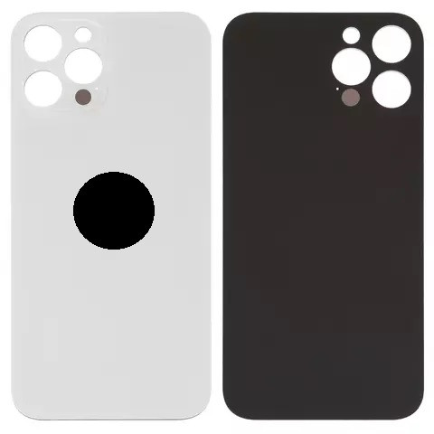 Задня кришка для iPhone 12 Pro Max, Original PRC, Silver - 1
