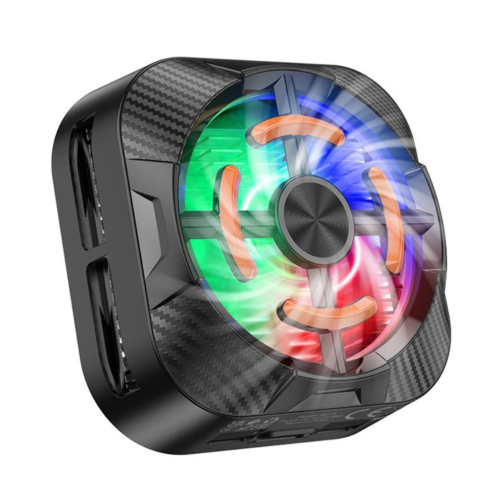 Мобільний кулер Borofone BG15, Black - 1