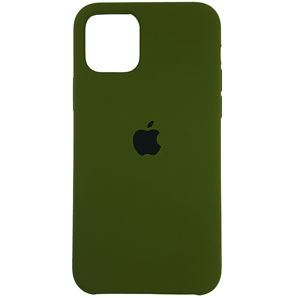 Чохол Copy Silicone Case iPhone 11 Pro Max Dark Green (48) - 3
