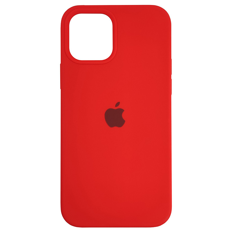 Чохол Copy Silicone Case iPhone 12/12 Pro Red (14) - 1