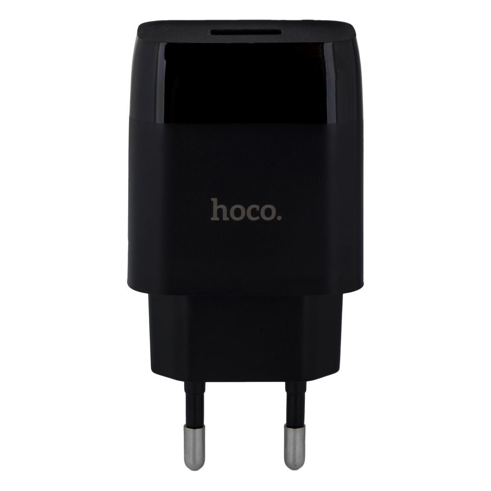 Мережевий Зарядний Пристрій Hoco C72A, Cable Type-C, Black - 2