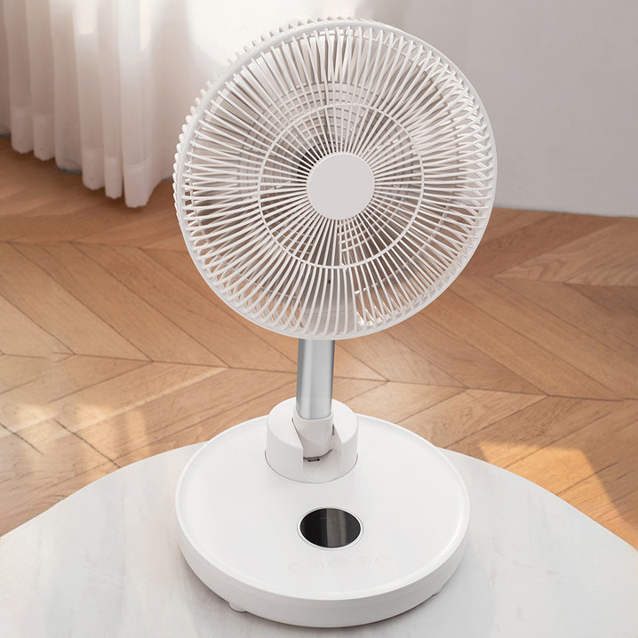 Настільний безпровідний  вентилятор GXQC D1201, White - 3