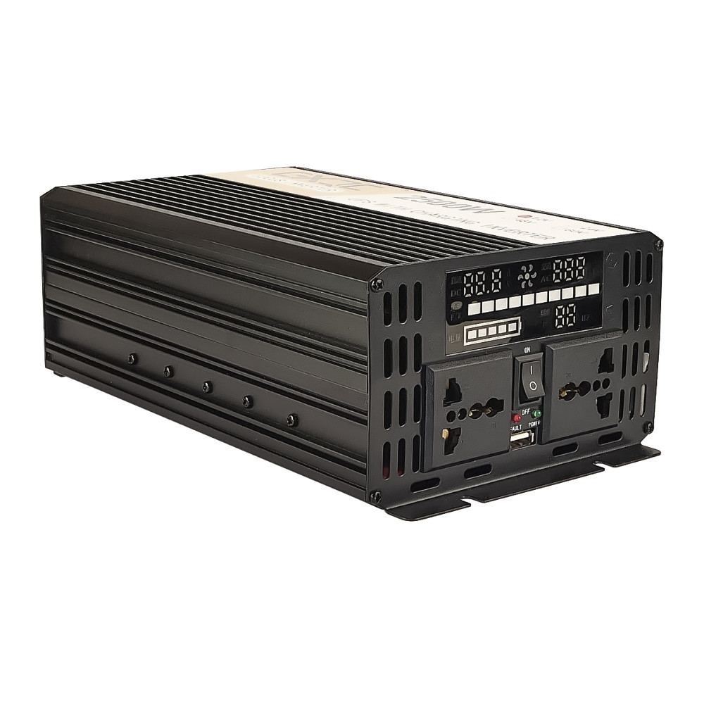 Інвертор з функцією заряджання акумулятора GXQC SFX-1000W/ 2500W DC 12V - AC 220V - 2