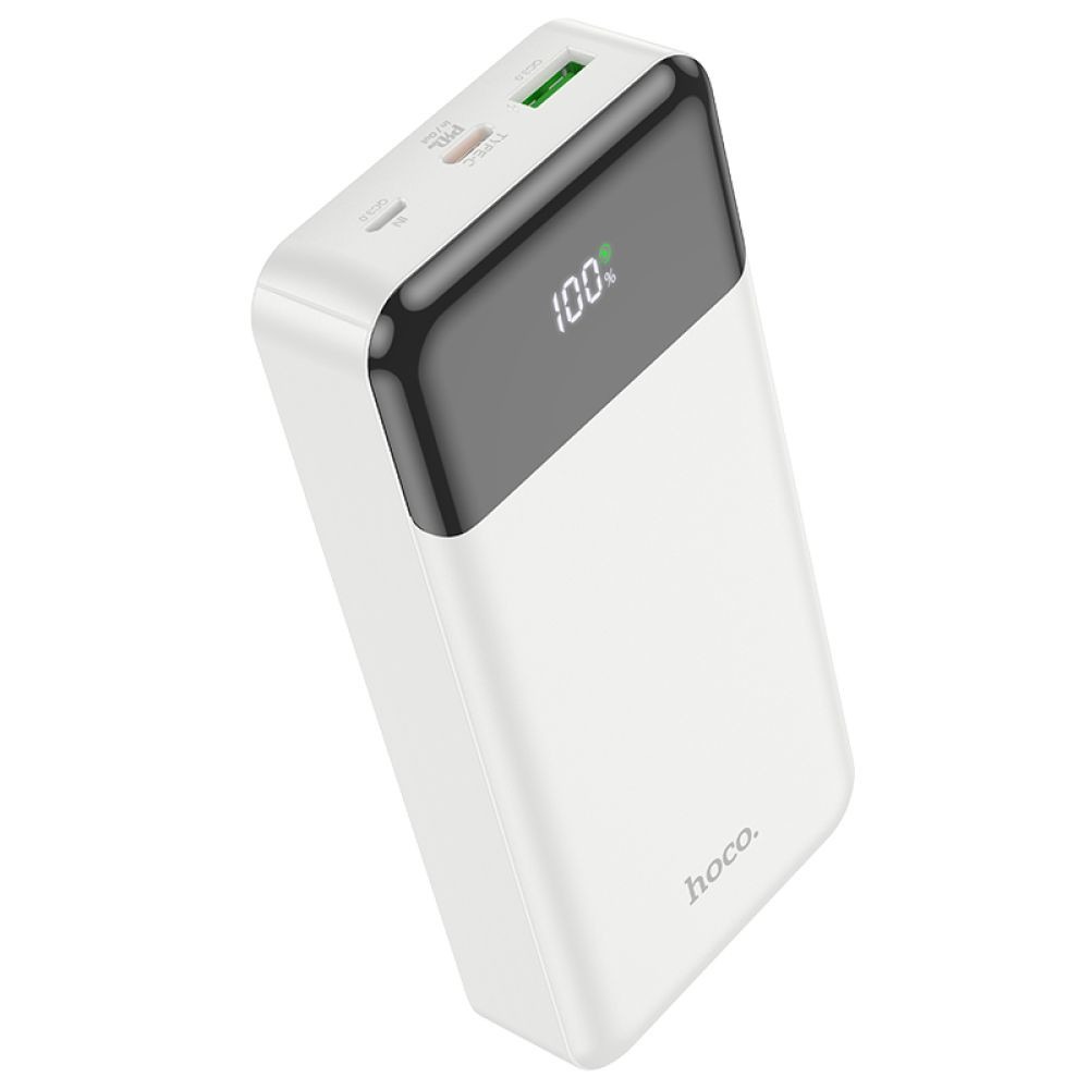 Універсальна Мобільна Батарея Hoco J102A Cool figure PD20W+QC3.0 20000 mAh Колір Чорний - 5