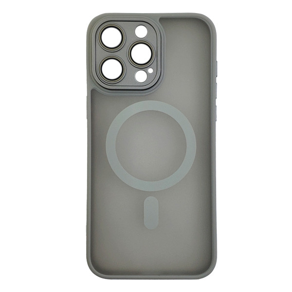 Чохол Younicou Camera Protection with MagSafe iPhone 15 Gray - 1