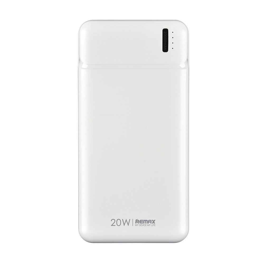 Power Bank Remax RPP-287 20W PD+QC Multi-compatible Fast Charging 20000 mAh White - 1