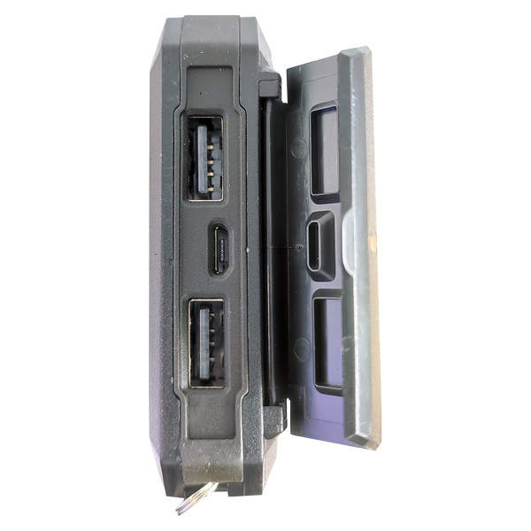 Power Bank Logilink LCC543477, Solar Charge, 2,4A, 20000 mAh Black - 3