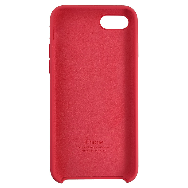 Чохол Copy Silicone Case iPhone 7/8 Red Raspberry (39) - 3