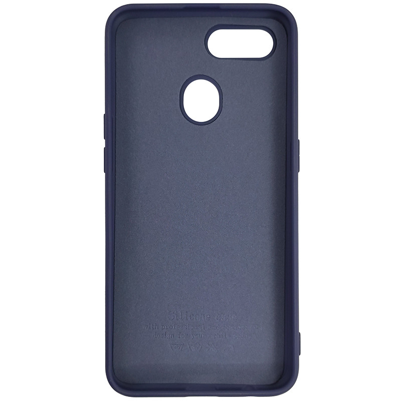 Чохол Silicone Case for Oppo A12\A7 Midnight Blue (8) - 3