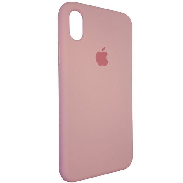 Чохол Copy Silicone Case iPhone XR Light Pink (6) - 1