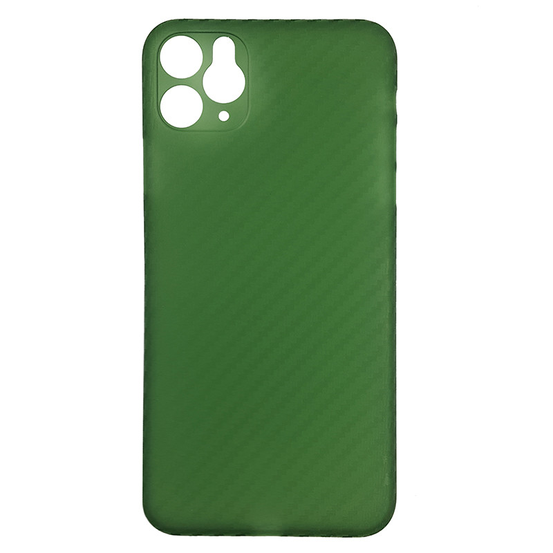 Чохол Anyland Carbon Ultra thin для Apple iPhone 11 Pro Max Green - 3
