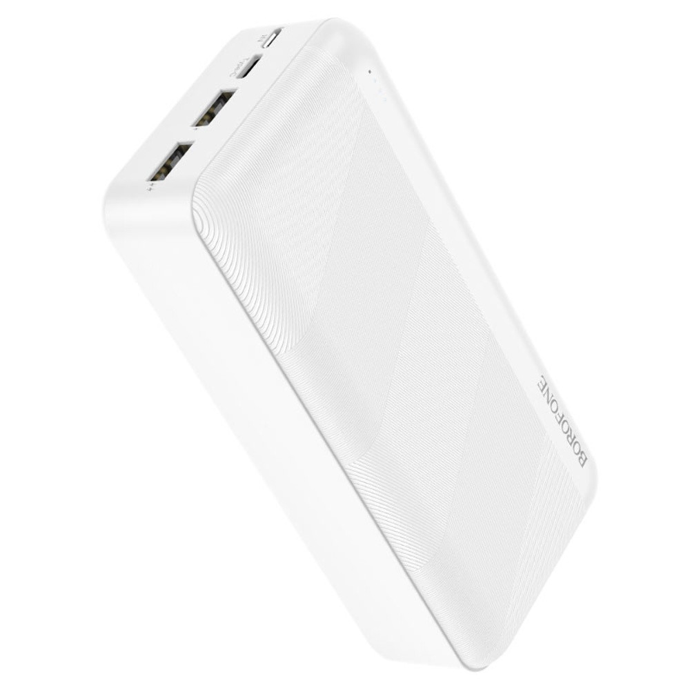 Універсальна мобільна батарея Borofone BJ27B 30000mAh White - 1