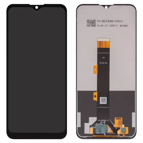 Дисплейний модуль для Motorola XT2155 Moto E20, Service Pack, Black - 1