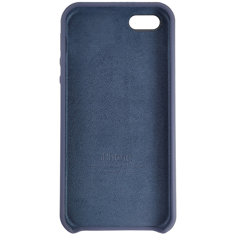 Чохол Copy Silicone Case iPhone 5/5s/5SE Midnight Blue (8) - 3