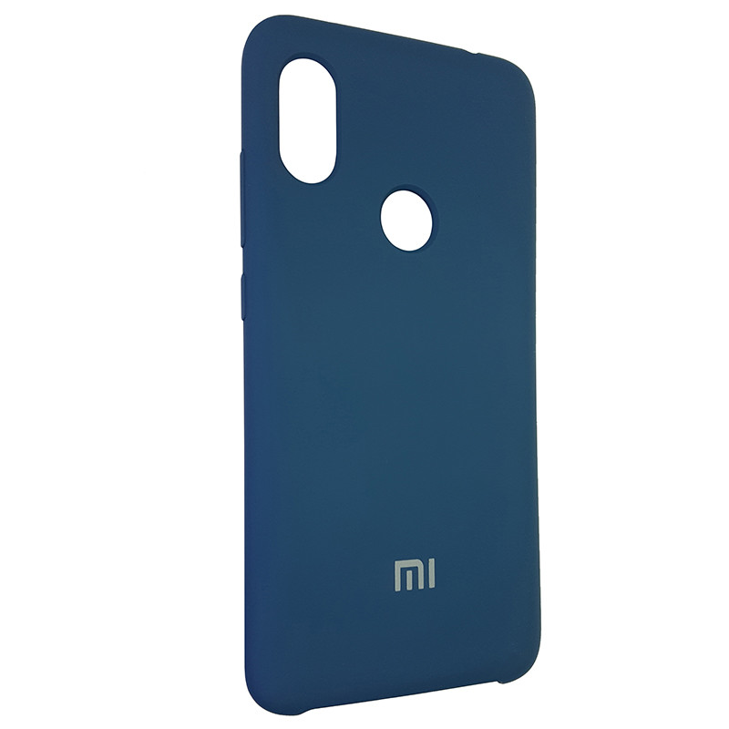 Чохол Silicone Case for Xiaomi Redmi Note 6 Cobalt Blue (40) - 2
