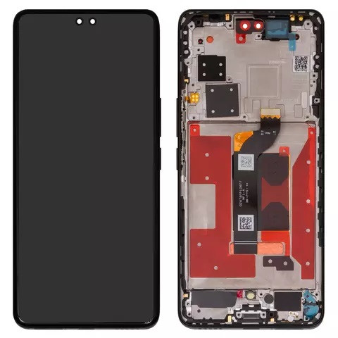 Дисплейний модуль для Huawei Honor 200 Pro, з рамкою, Original PRC, Black - 1