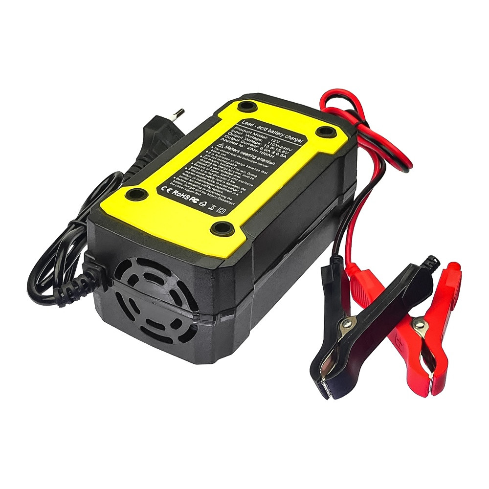 Зарядний пристрій для гелевих, кислотних, AGM акумуляторів 12V 6A  - 6